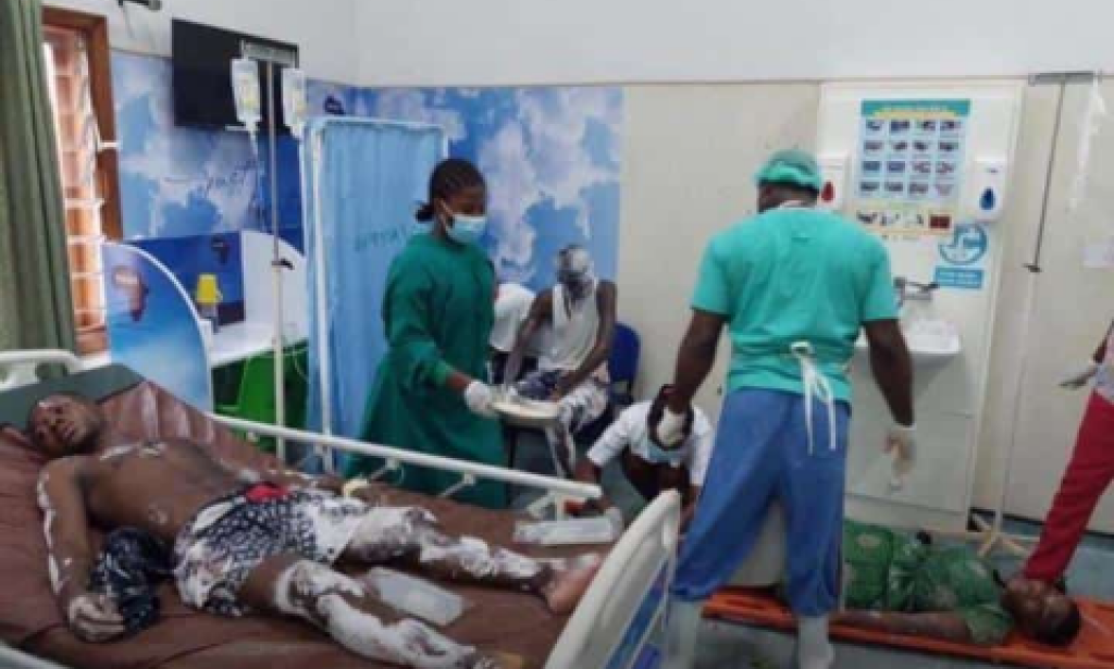 23 students involved in an accident along Dodowa-Shai Hills road.