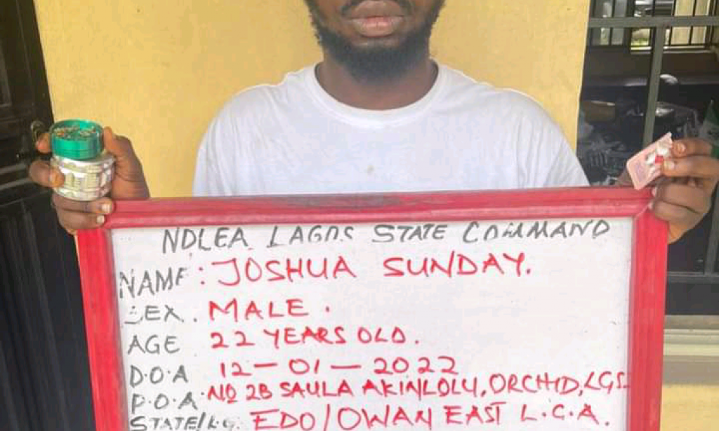 200 Sachets Of 225mg Tramadol Among Other Illicit Drugs Recovered By NDLEA In Comedian DeGeneral’s House