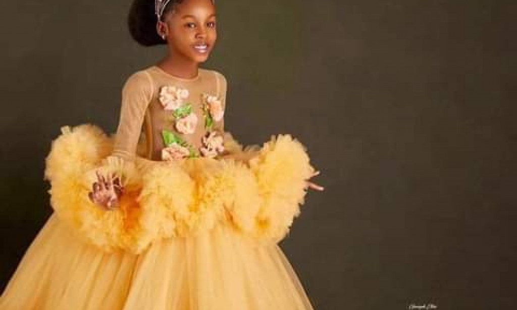 Beautiful gowns for children between age 5-8
