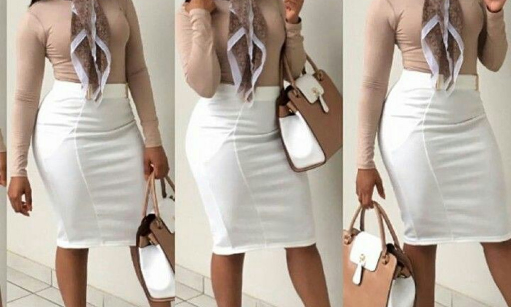 How to Dress Up With Skirt Like a Business Lady