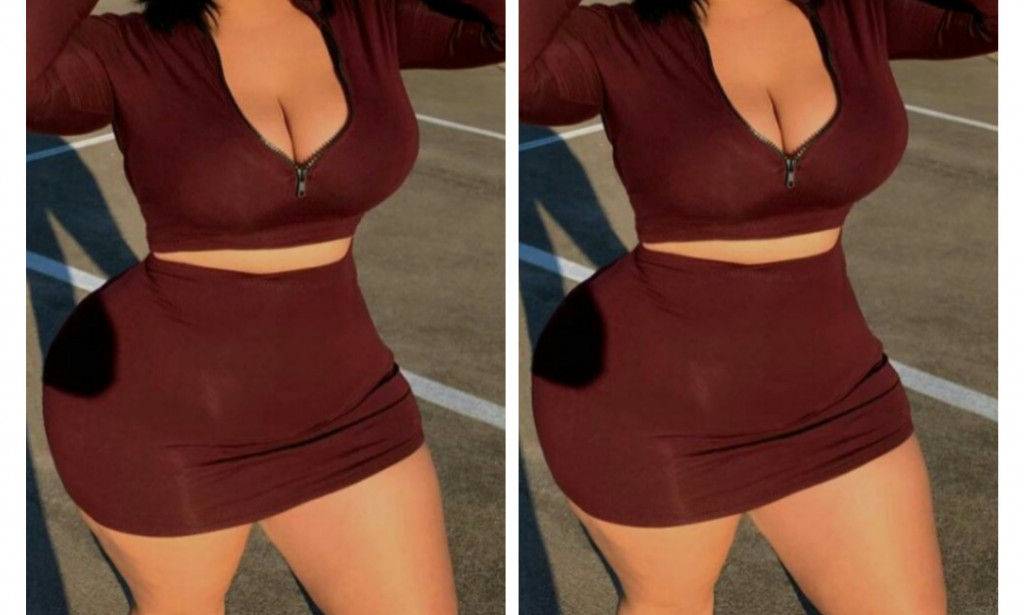 How to Style Zipper Crop Top Set With Skirt Pretty