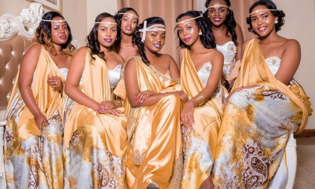 RWANDAN GIRLS BEAUTY AND DRESSING