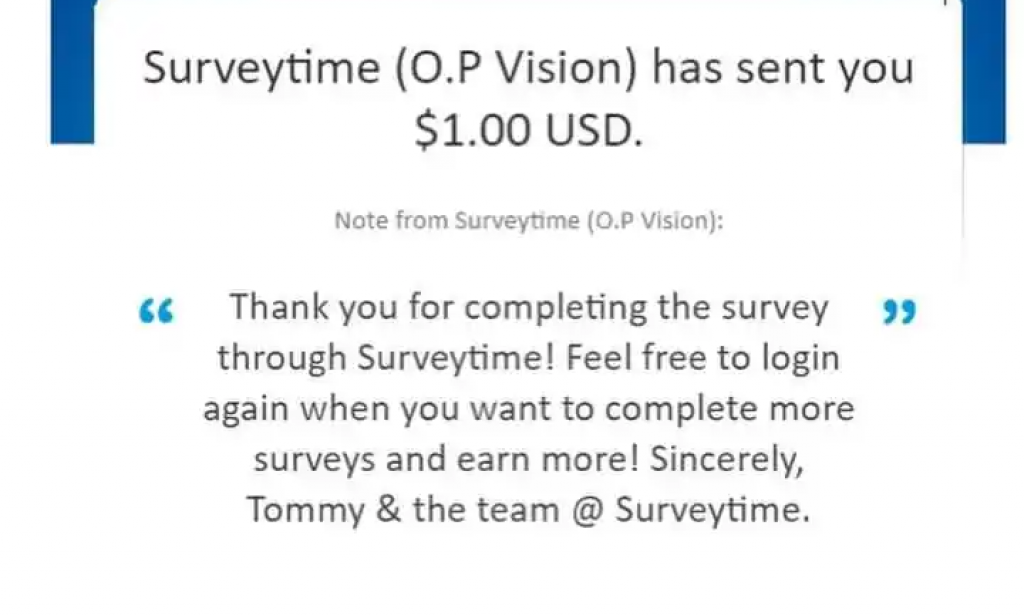 Surveytime reviews scam or legit registration login how it works