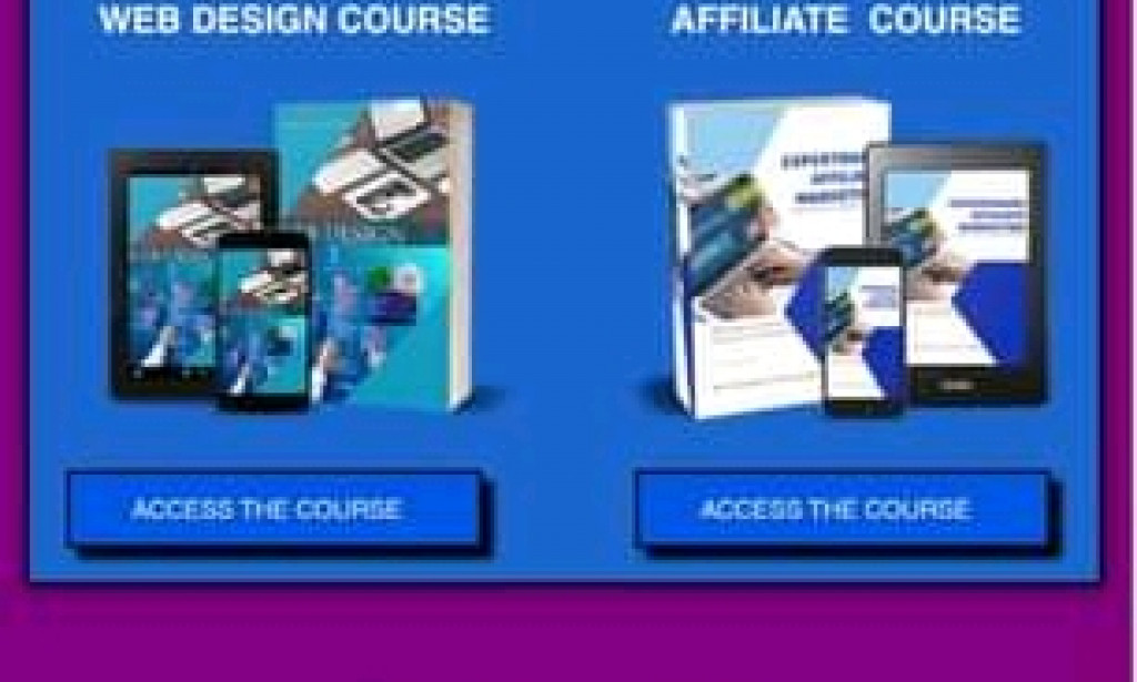 Learn E-commerce, Video editing, affiliate marketing,Web design with just a token of 1500