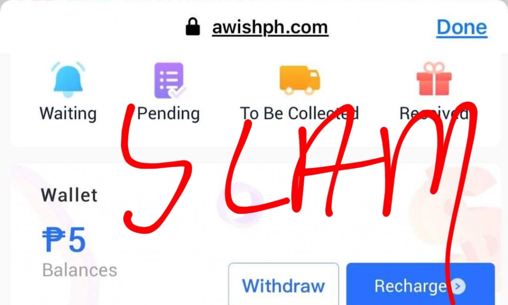 Awishph.com Reviews Scam or Legit Register Login how Awish App works