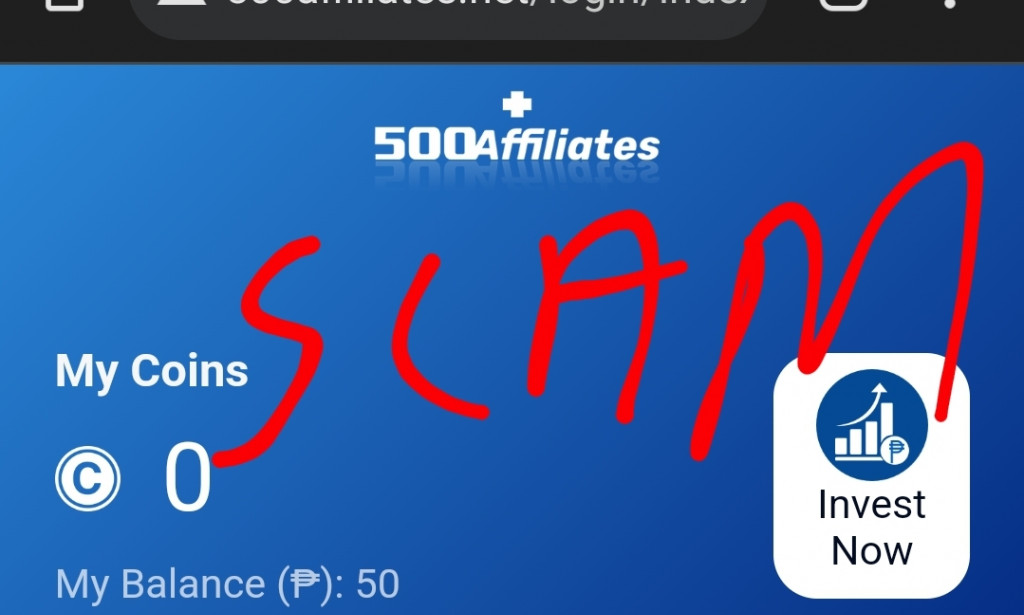 500Affiliates Reviews Scam or Legit Register Login how 500affiliates.net works