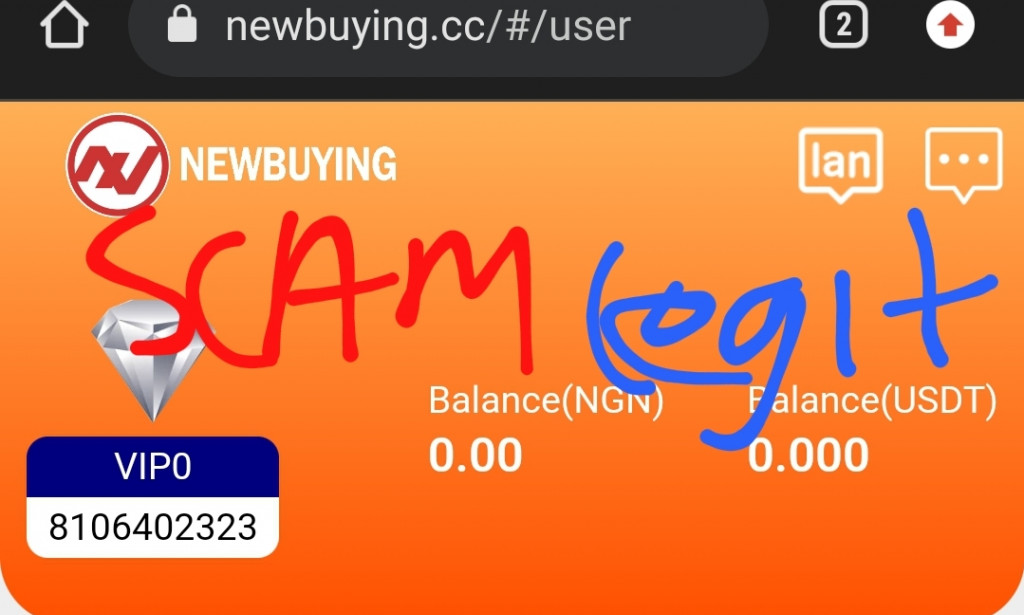 Newbuying.cc Reviews Scam or Legit Register Login how New Buy NBY Group works