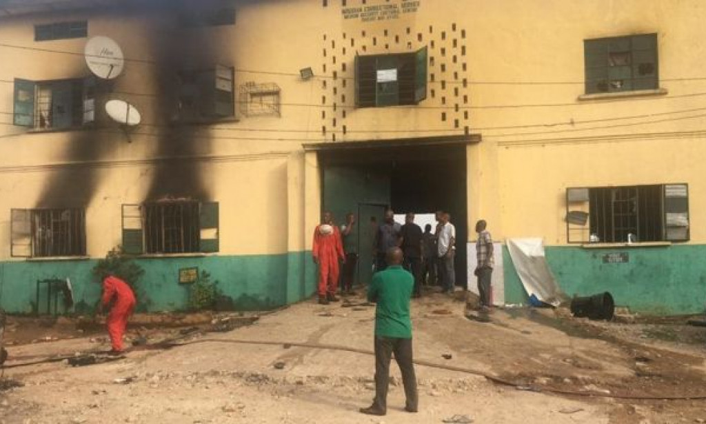 Troubling photos from scene of Kuje's Prison attack