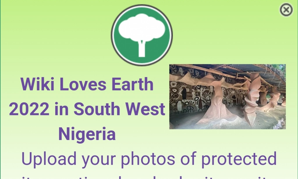 Wiki Loves Earth 2022 in South West Nigeria Review