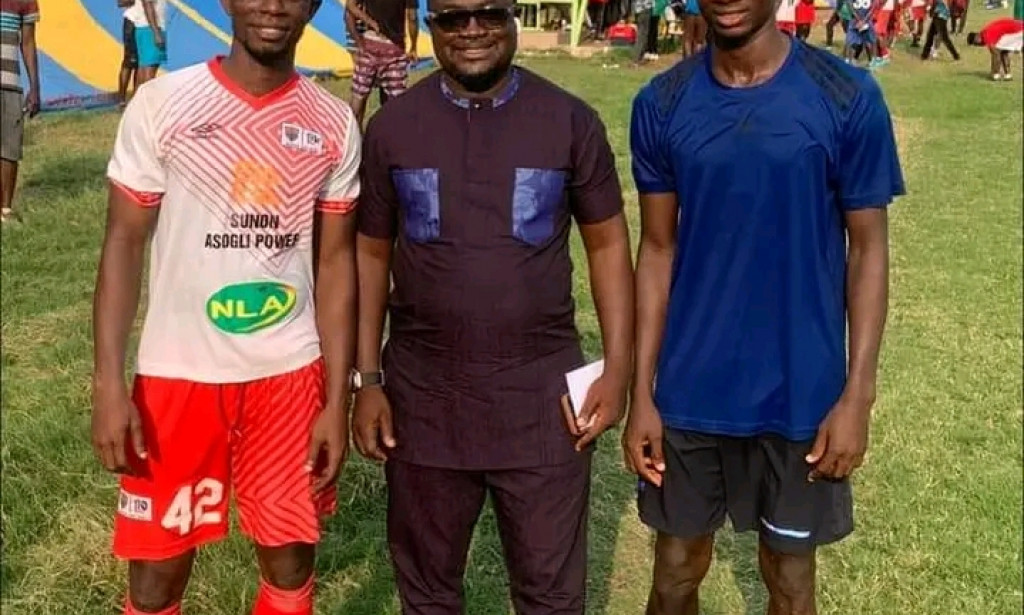 Hearts of Oak training grounds this afternoon.