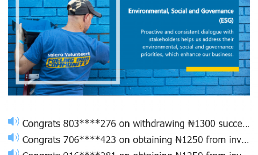 Valero Review Scam or Legit Register Login how valero-ng.com App Work