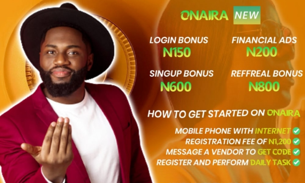 Onaira Review Scam or Legit Register Login how onaira.com.ng App work