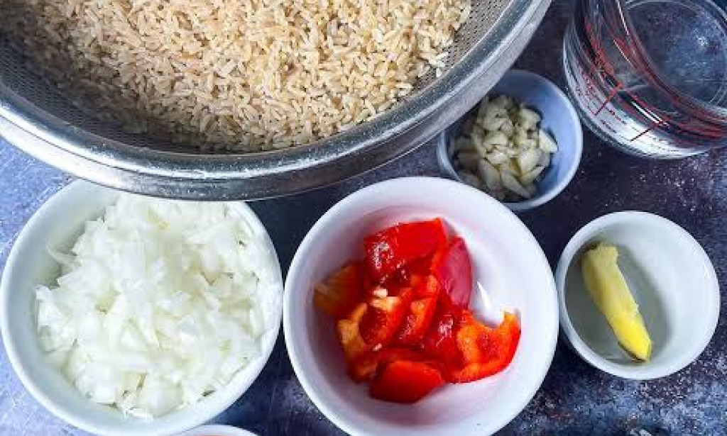 Steps To Prepare Jollof Rice Without Meat.