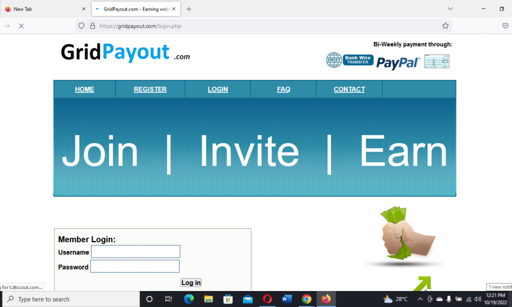 Gridpayout Review Scam or Legit Register Login
