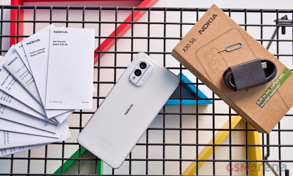 NEW Nokia X30 has a 50MP primary camera with aluminum frame and a 13MP ultrawide camera.