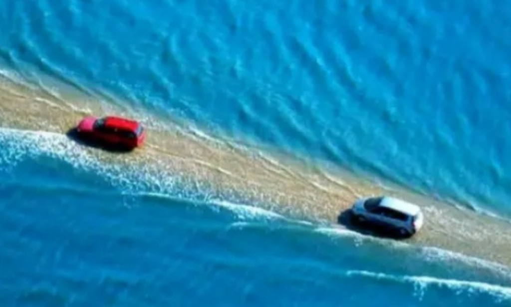 A Road In France That Disappear Twice A Day