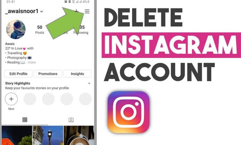 How to delete Instagram account?