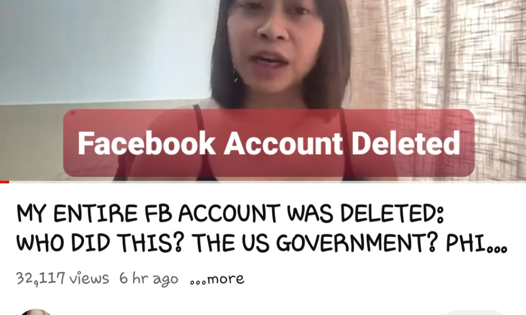 Duterte Supporter and Transgender Critic's Account Deleted Amidst Suppression of Freedom of Speech in Bongbong Marcos Administration
