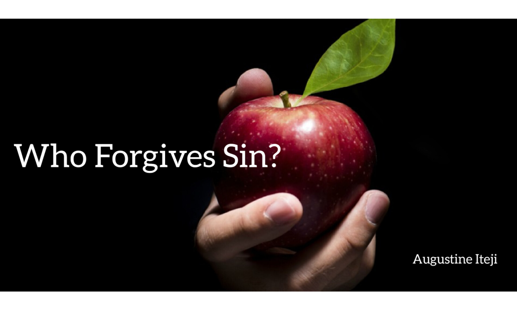 Who Forgives Sin