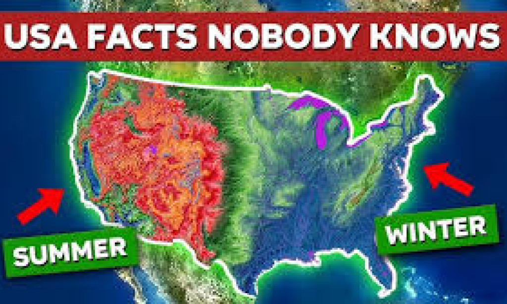 Hidden geography in the us