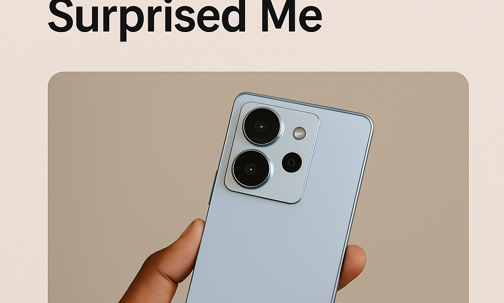 I Used the TECNO Camon 30 for a Week — Here's What Surprised Me