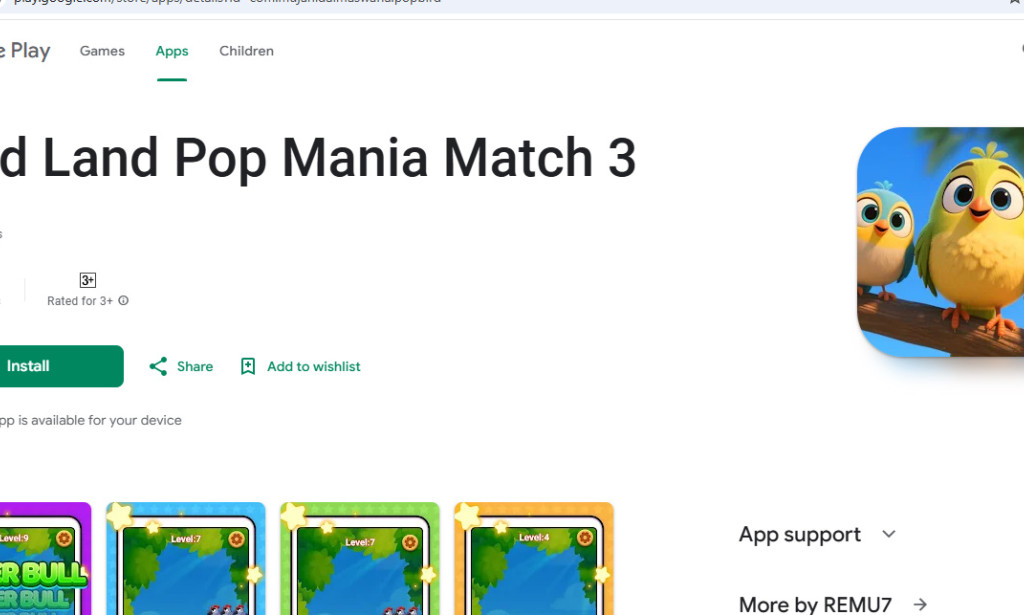 Bird Land Pop Mania Match 3 Review (2025): A New Game or a Recycled Scam?