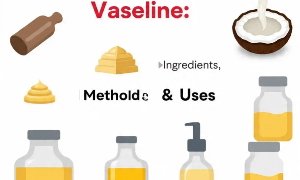 How to Make 600g of Homemade Vaseline: Ingredients, Method & Uses