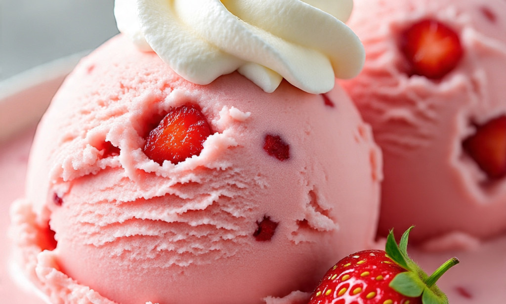 How to Prepare Strawberry Ice Cream at Home