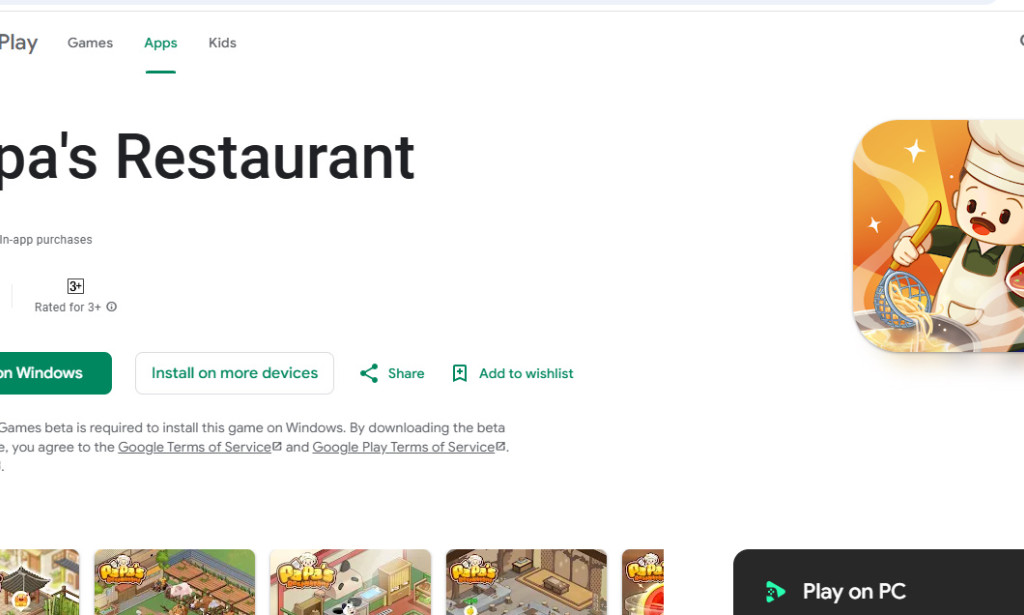 Papa Restaurant Game App Review – Scam or Legit Cooking Game?