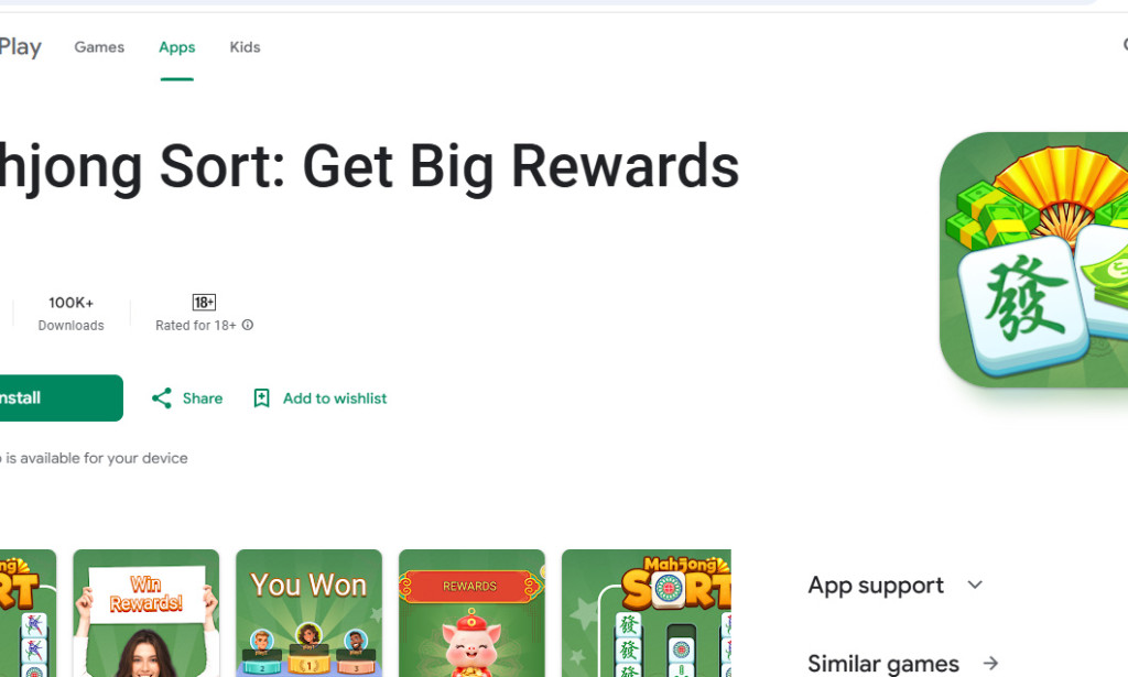 Color Equation (a.k.a. Mahjong Goods Sort) App Review – Scam or Legit?
