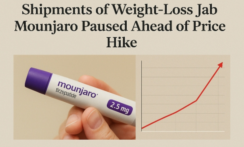Shipments of weight-loss jab Mounjaro paused ahead of price hike