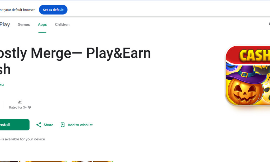Ghostly Merge Play and Earn Cash Review – Scam or Legit?