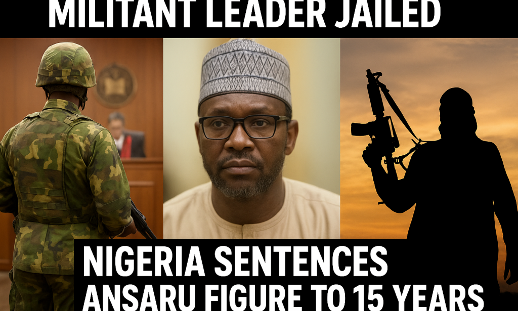 Militant Leader Jailed: Nigeria Sentences Ansaru Figure to 15 Years