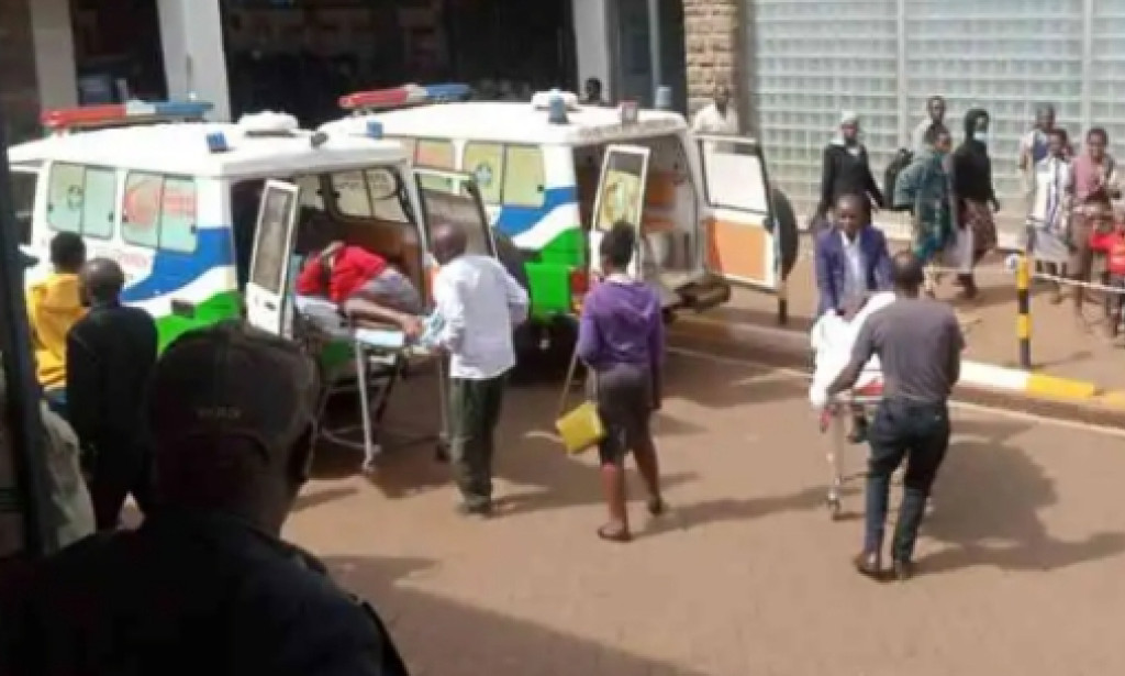 “I Saw the Car Rolling” Said Mary Wambui, a Shopkeeper. “Everyone Started Running and Shouting for Help.