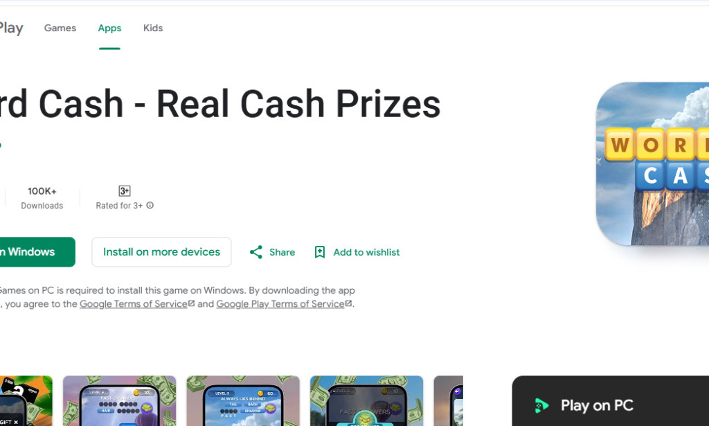 Word Cash Review – Scam Game or Real Money App?