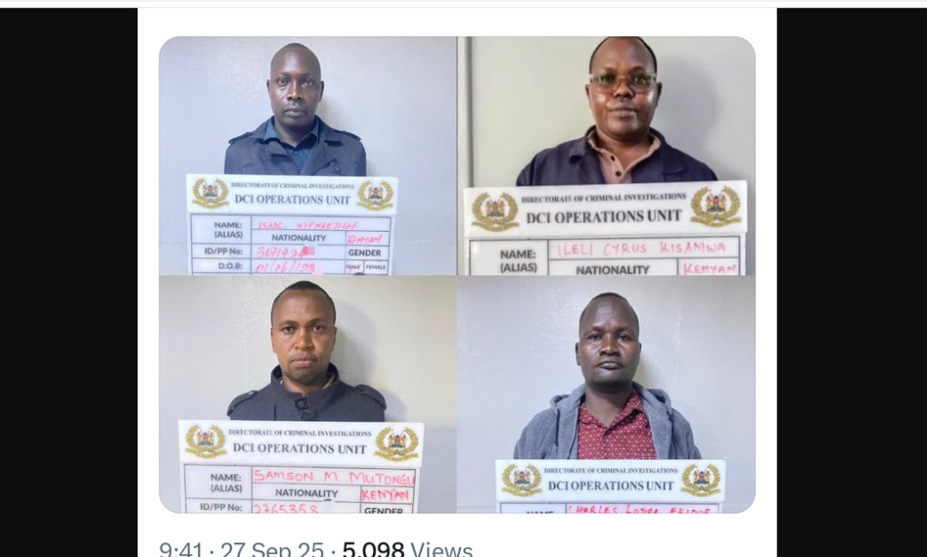 Horror As A Group Of Police Officers Get's Arrested For Selling Illegal Firearms