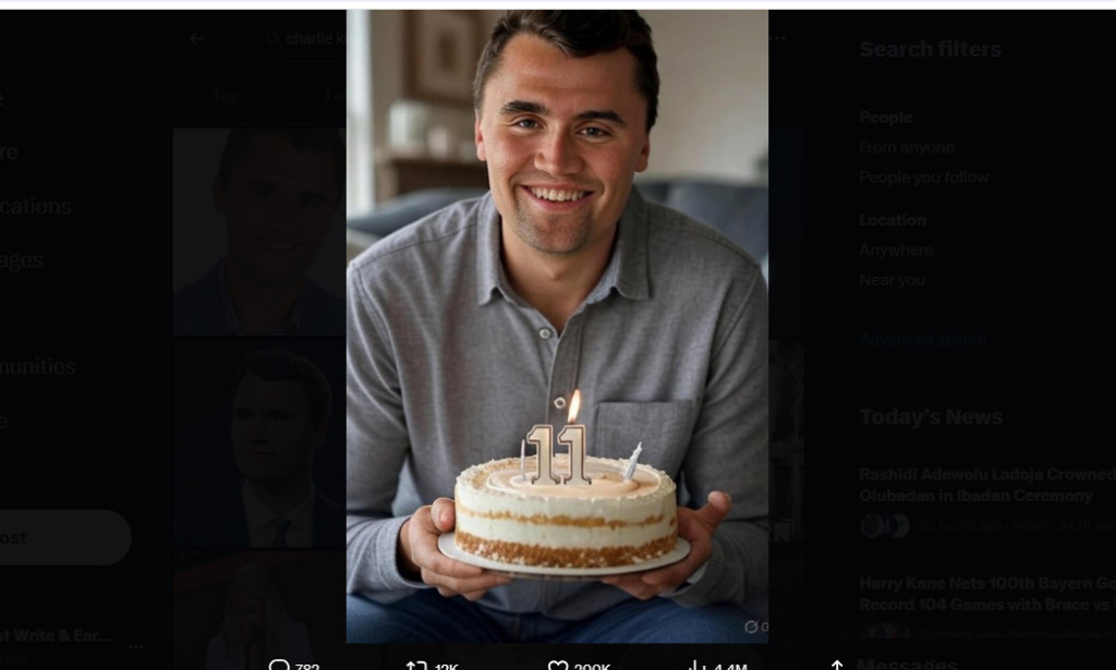 Is it appropriate for the turning point fans go Starbucks and force Starbucks employees write CHARLIE KIRK on his or her own drinks without identity card prove