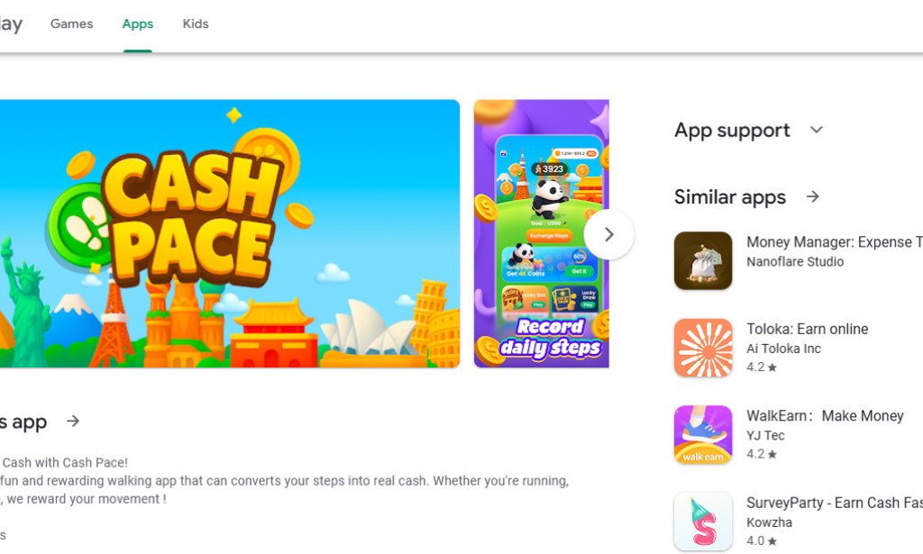 CashPace App Review – Scam Walking App or Legit Money Maker?