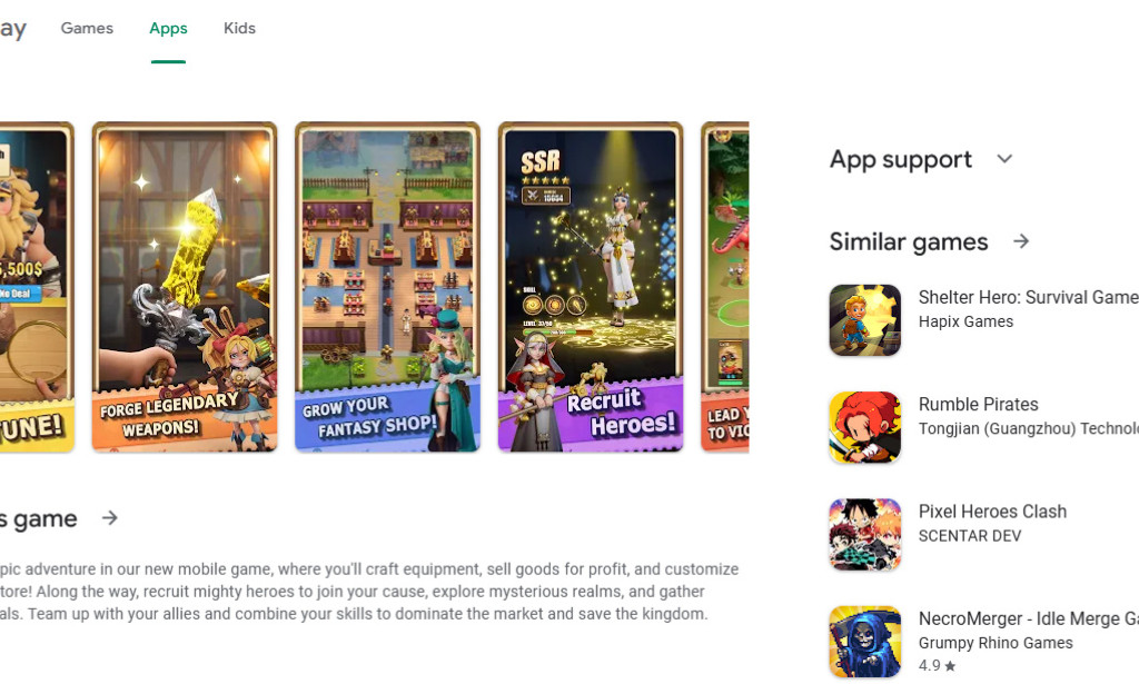 Shop and Goblins App Review — Fake MMO RPG Item Trading Scam Game Exposed