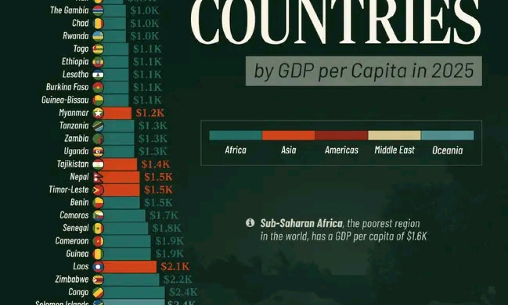 The World's Poorest and Healthiest Countries: A Striking Contrast