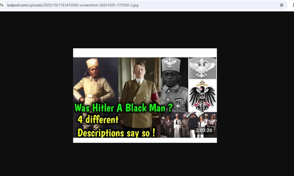 The black Hitler
