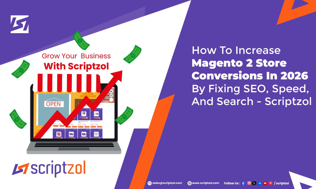 How To Increase Magento 2 Store Conversions In 2026 By Fixing SEO, Speed, And Search - Scriptzol