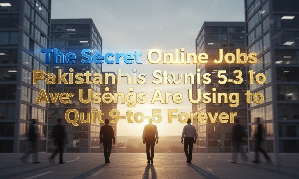 The Secret Online Jobs Pakistanis Are Using to Quit 9-to-5 Forever