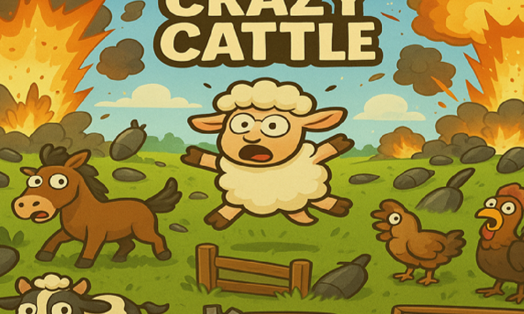Get Your Moo On: A Look at the Hilariously Chaotic "Crazy Cattle 3D"