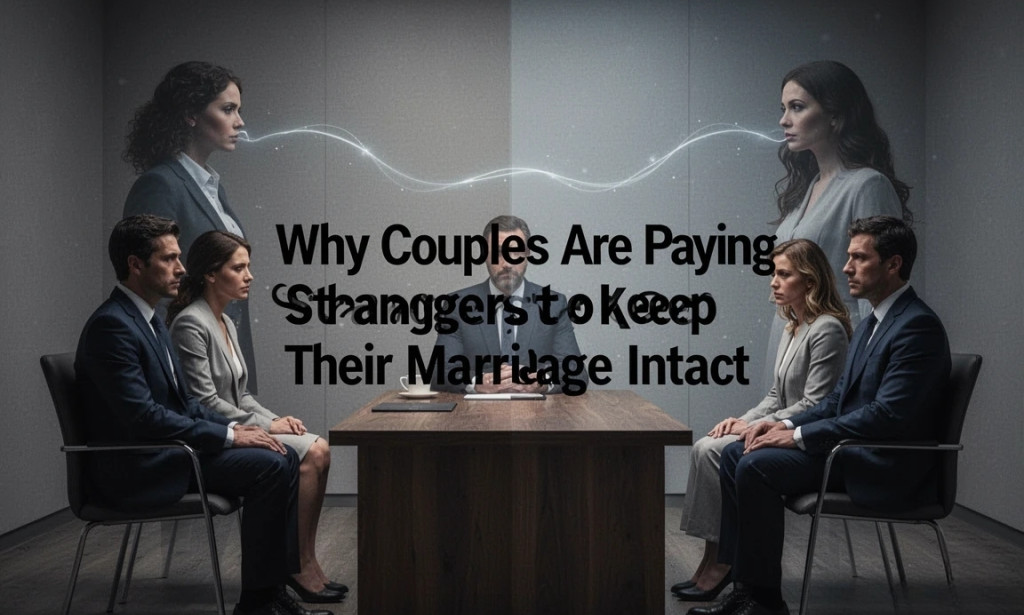 Why Couples Are Paying Strangers to Keep Their Marriage Intact