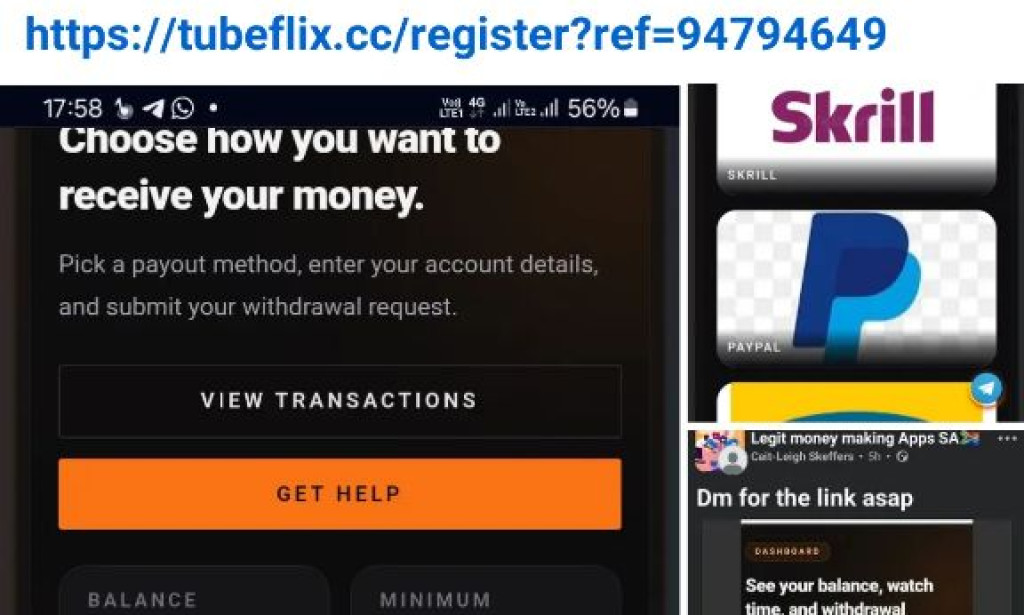 TubeFlix Review 2026 – Scam or Legit? My Honest Experience - TubeFlix.cc Withdrawal Proof