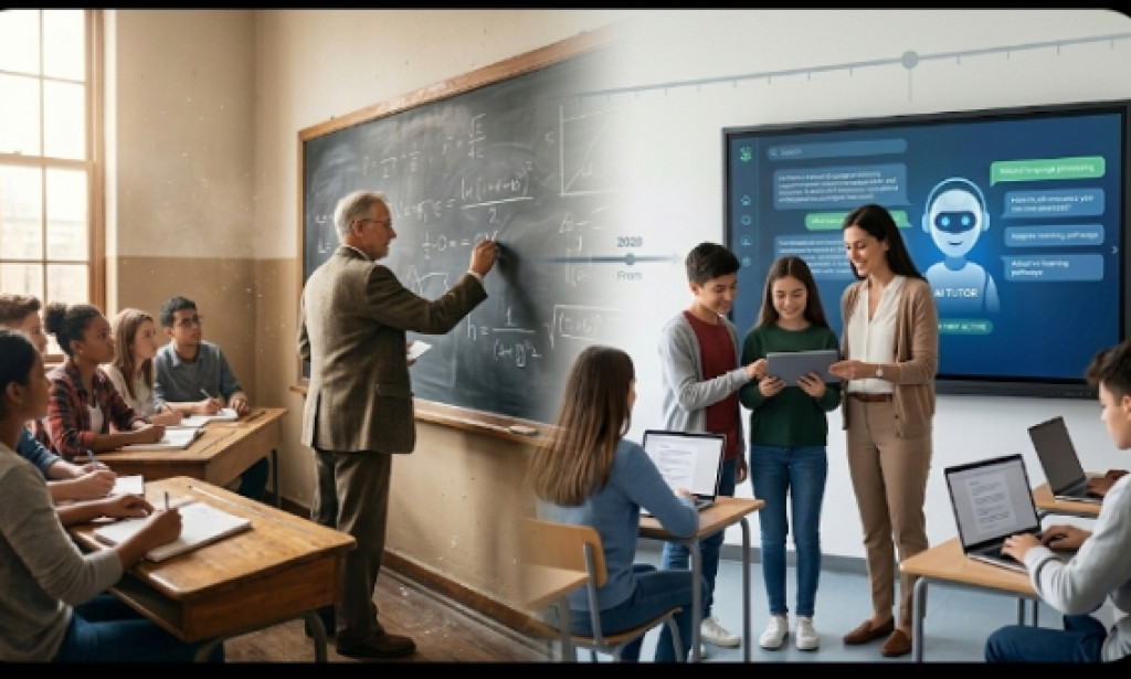 From Chalkboards to Chatbots: The Rise of AI in Schools