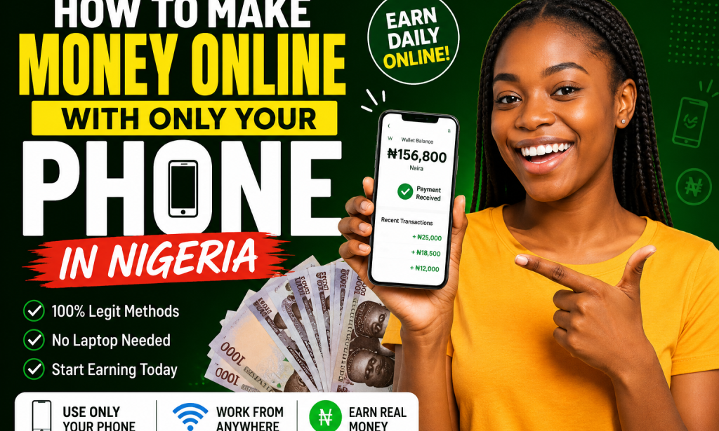 How to Make Money Online With Only Your Phone in Nigeria (2026 Guide)
