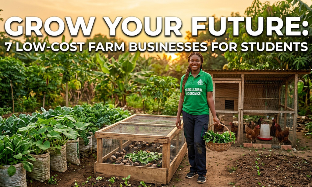 7 Profitable Agricultural Businesses Nigerian Students Can Start With Limited Capital