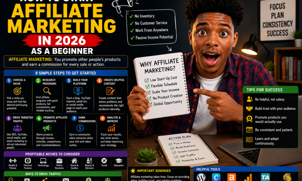 How to Start Affiliate Marketing in 2026 as a Beginner